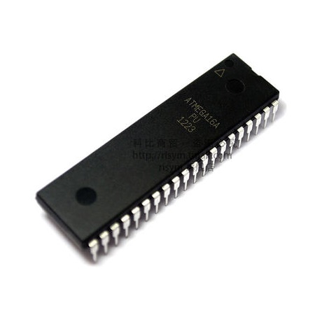 Atmega16A-PU DIP40 8-Bit Microcontroller with 16K Bytes in-System Atmega16A-PU DIP40 8-Bit Microcontroller with 16K Bytes in-System
