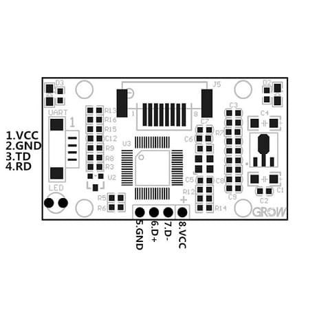 Module cảm biến vân tay R303 tương thích R305, R306 – Vật Tư Giá Sỉ ...