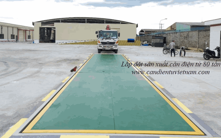 BÁO GIÁ TRẠM CÂN ĐIỆN TỬ 80 TẤN CÂN XE TẢI MỚI NHẤT
