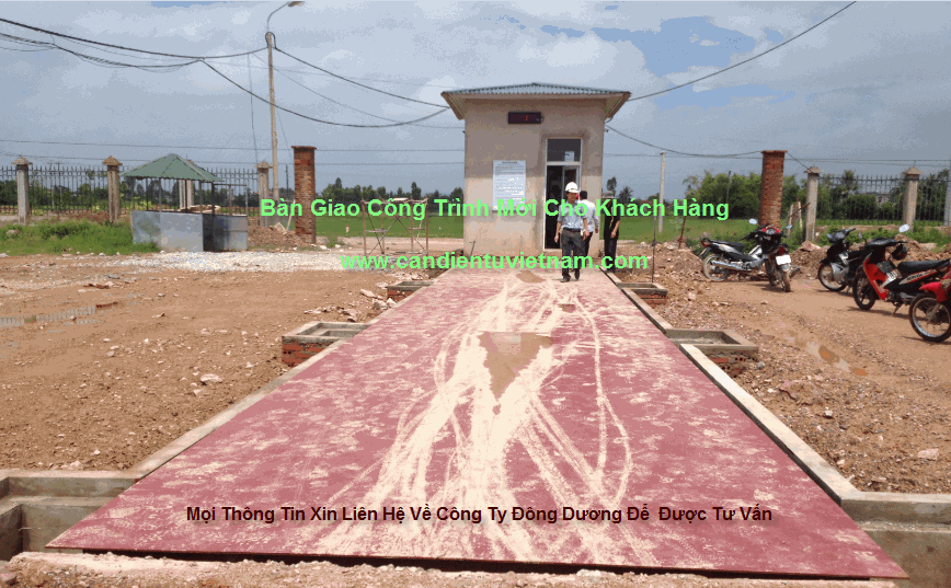 Cân sàn điện tử mới nhập từ cân điện tử đông dương