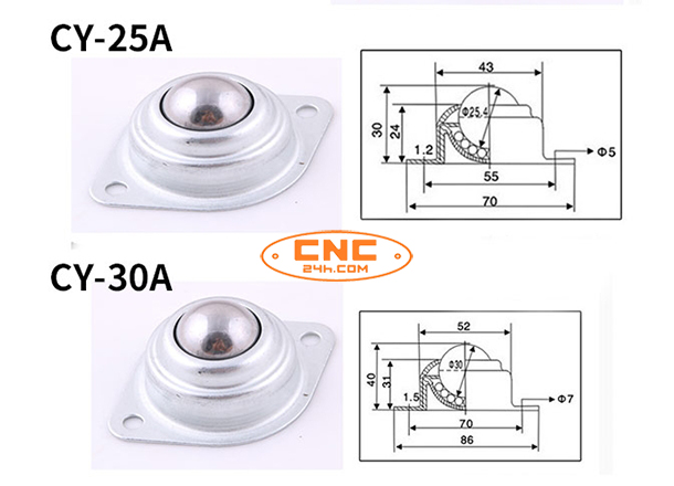 bạc đạn mắt trâu