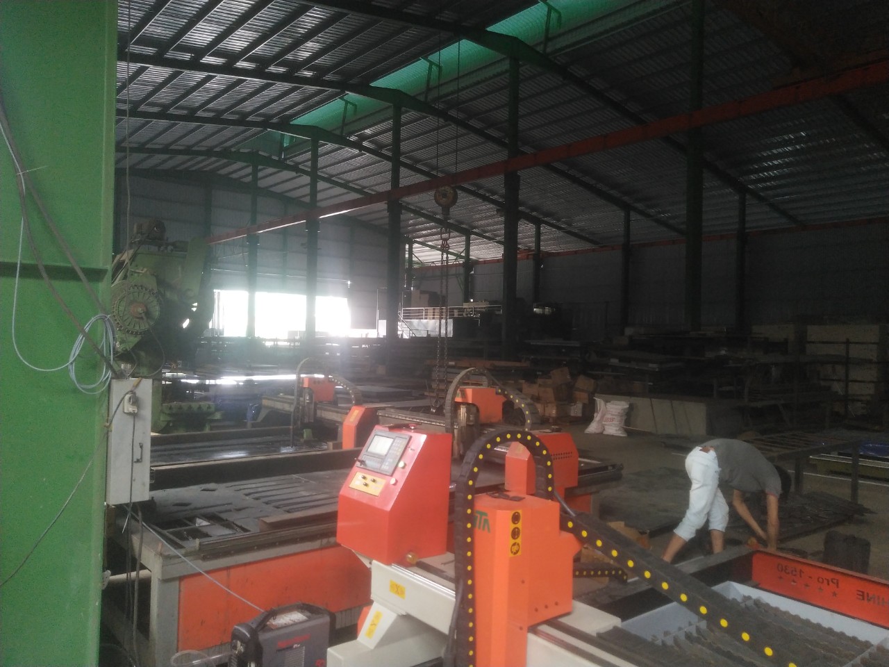 Công Ty Thang Máy Smartrise mua 3 Máy Cắt Plasma CNC của Công ty MTA