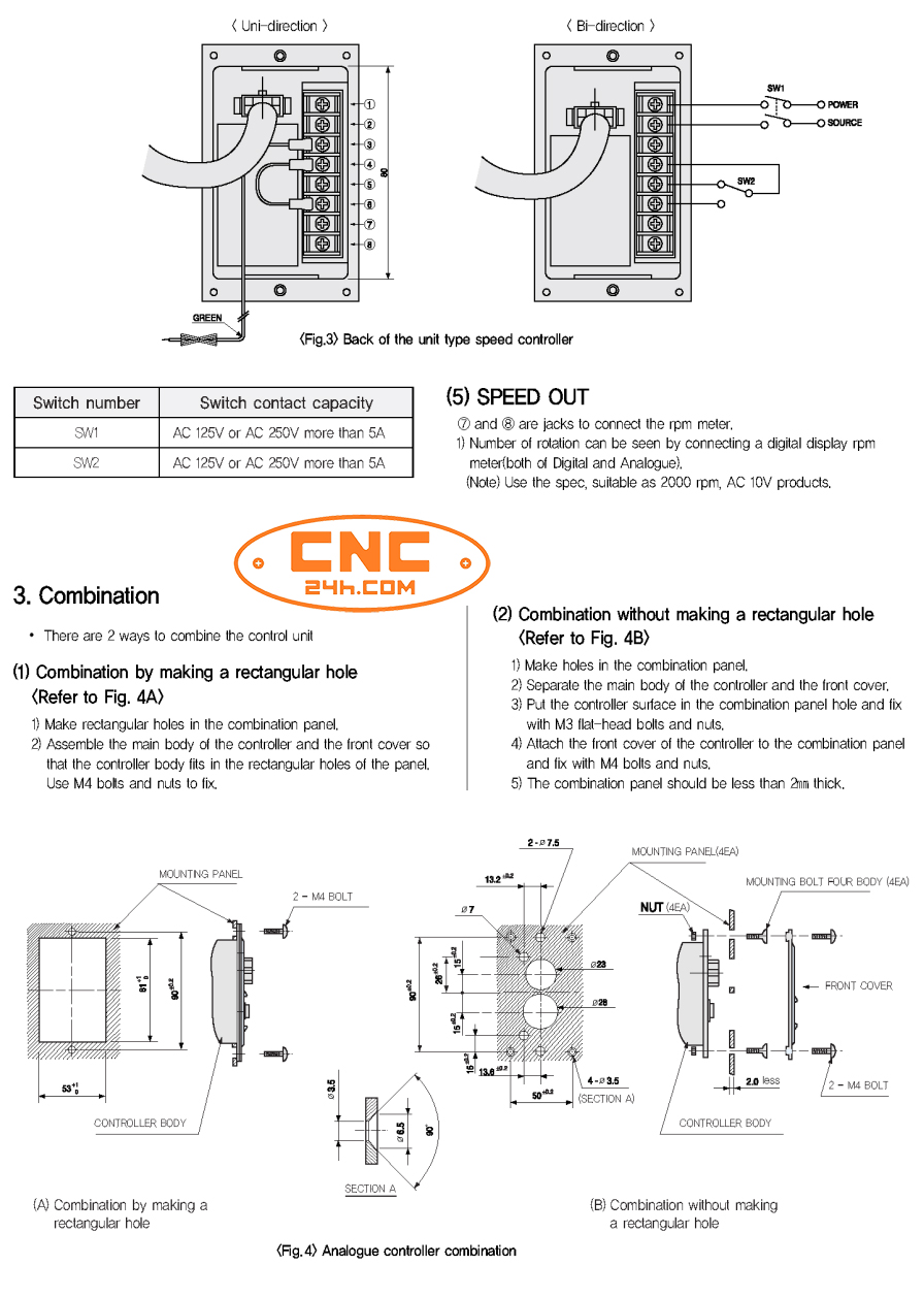 điều chỉnh tốc độ động cơ