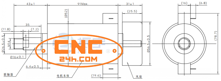 động cơ Spindle 300W