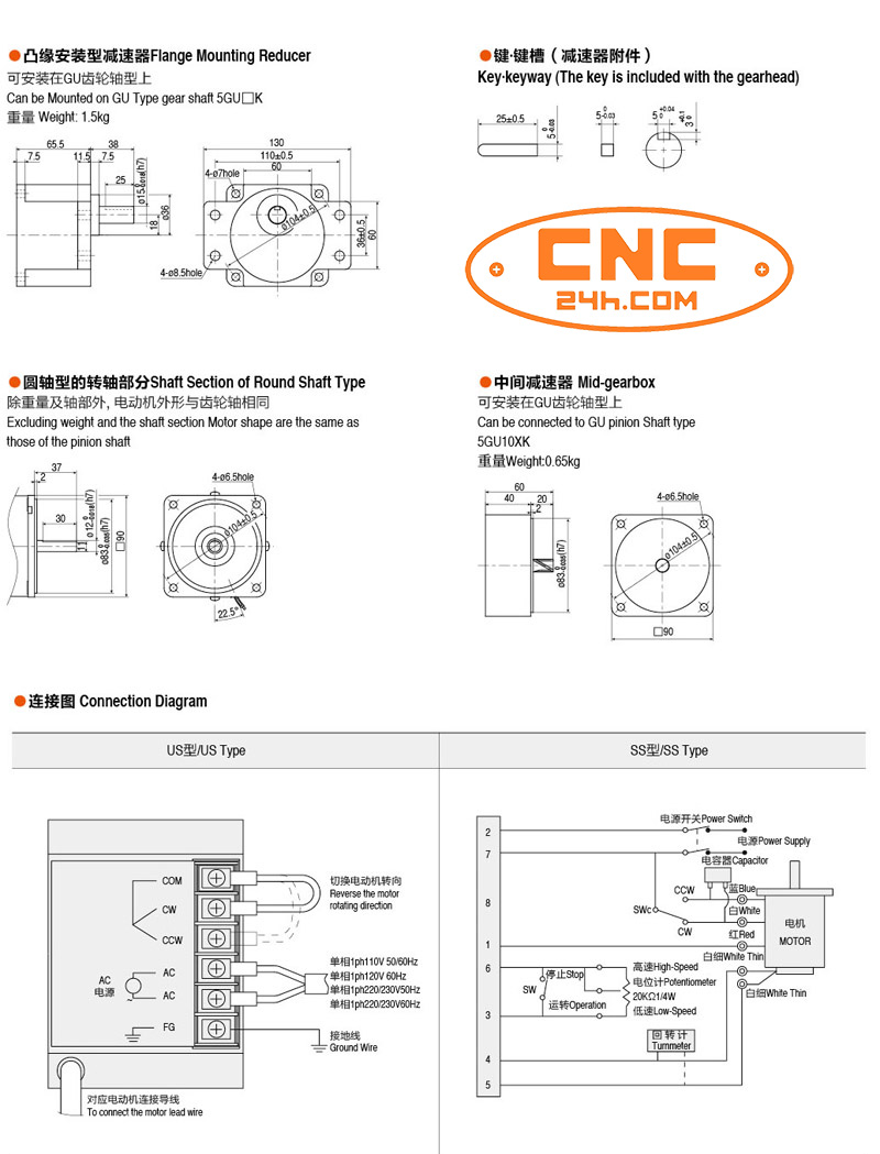 motor băng chuyền 120w