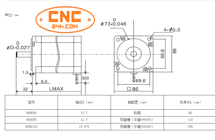 motor bước leishai