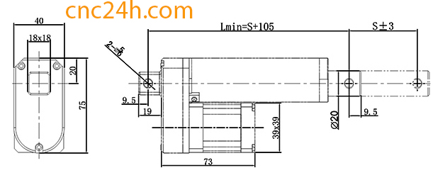 motor kéo đẩy động cơ bước