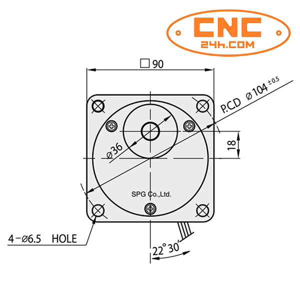 motor SPG 40W S9I40GXH-12CE