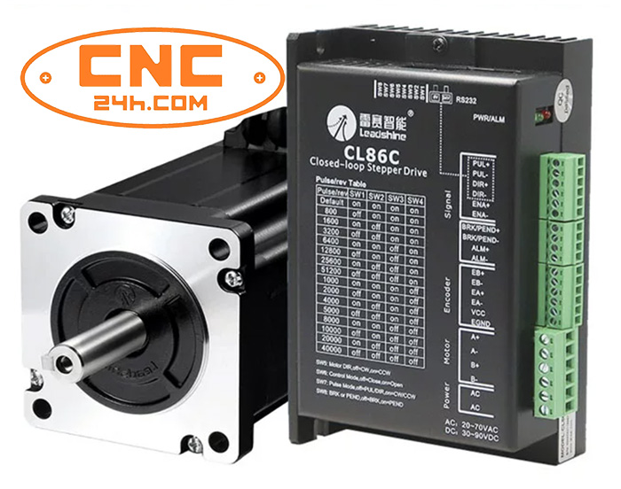 Bộ 8.5Nm Leadshine Driver CL86C + Động cơ 86CME85