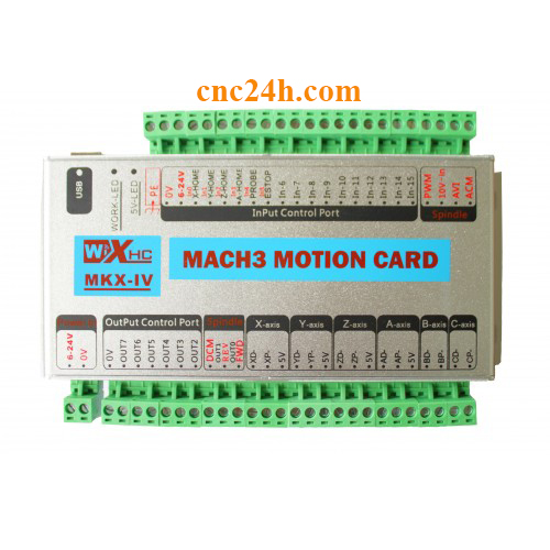 card máy cnc 6 trục