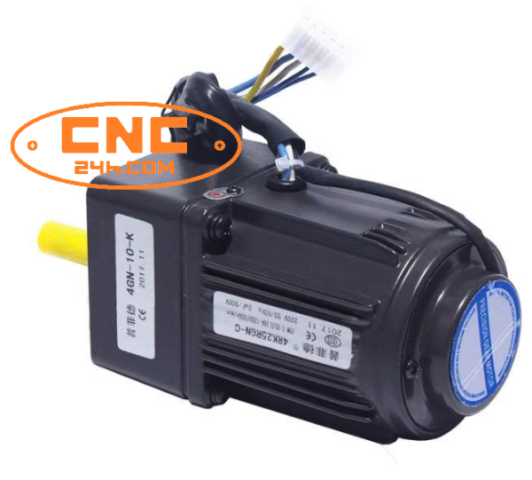 Động cơ kèm hộp số và điều chỉnh tốc độ 25W