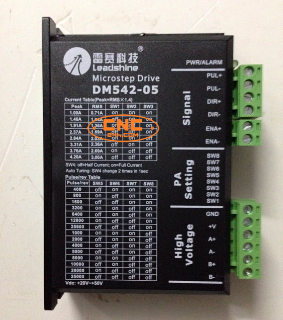 Điều khiển động cơ bước DM542-05 Leadshine