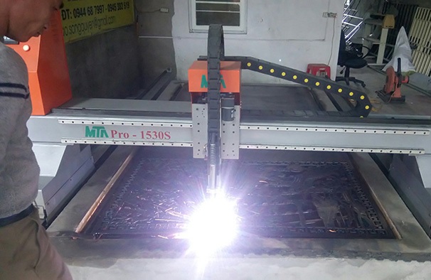 Lắp máy cnc plasma MTA Pro 1530S tại Nghi Xuân - Hà Tĩnh