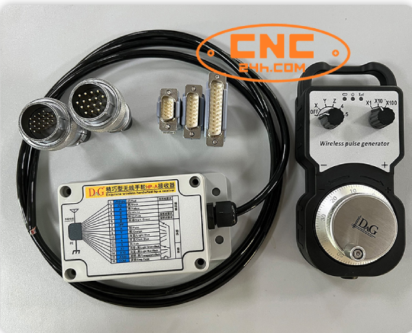 Tay quay máy tiện không dây
