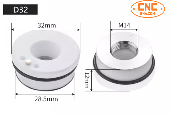 vòng gốm máy laser fiber