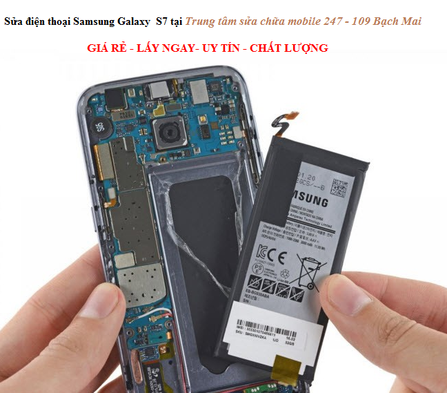 Sửa chữa điện thoại Samsung Galaxy S7 giá rẻ- uy tín- chất lượng tại 109 Bạch Mai