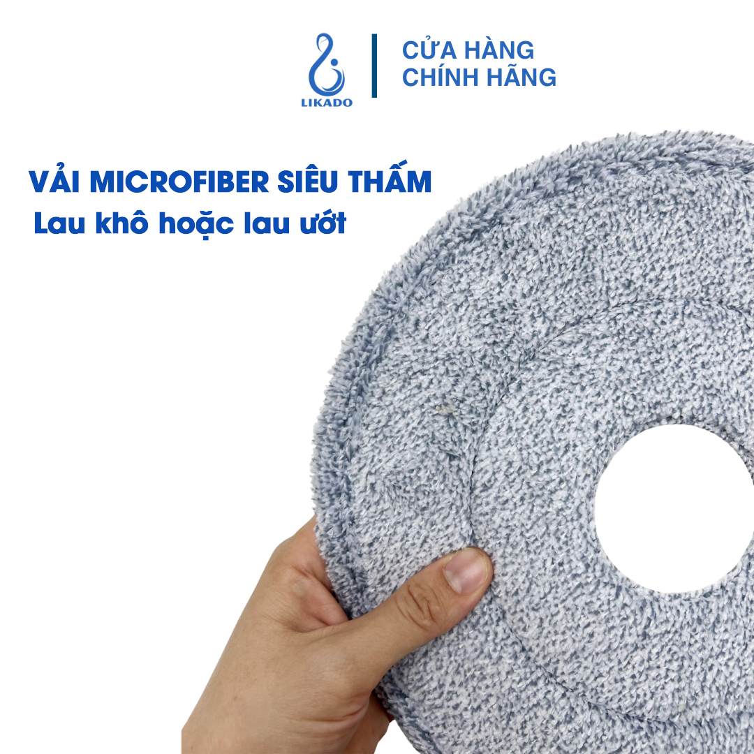 Bông lau thay thế cho cây lau nhà thông minh LIKADO