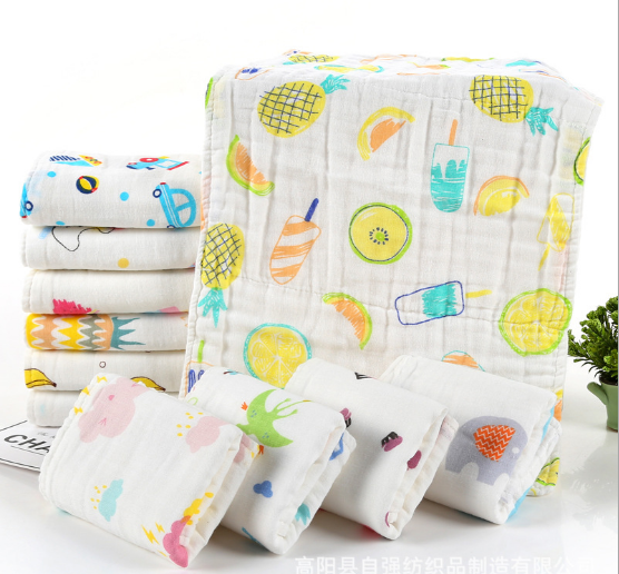 Khăn mặt xô 6 lớp 25x50cm