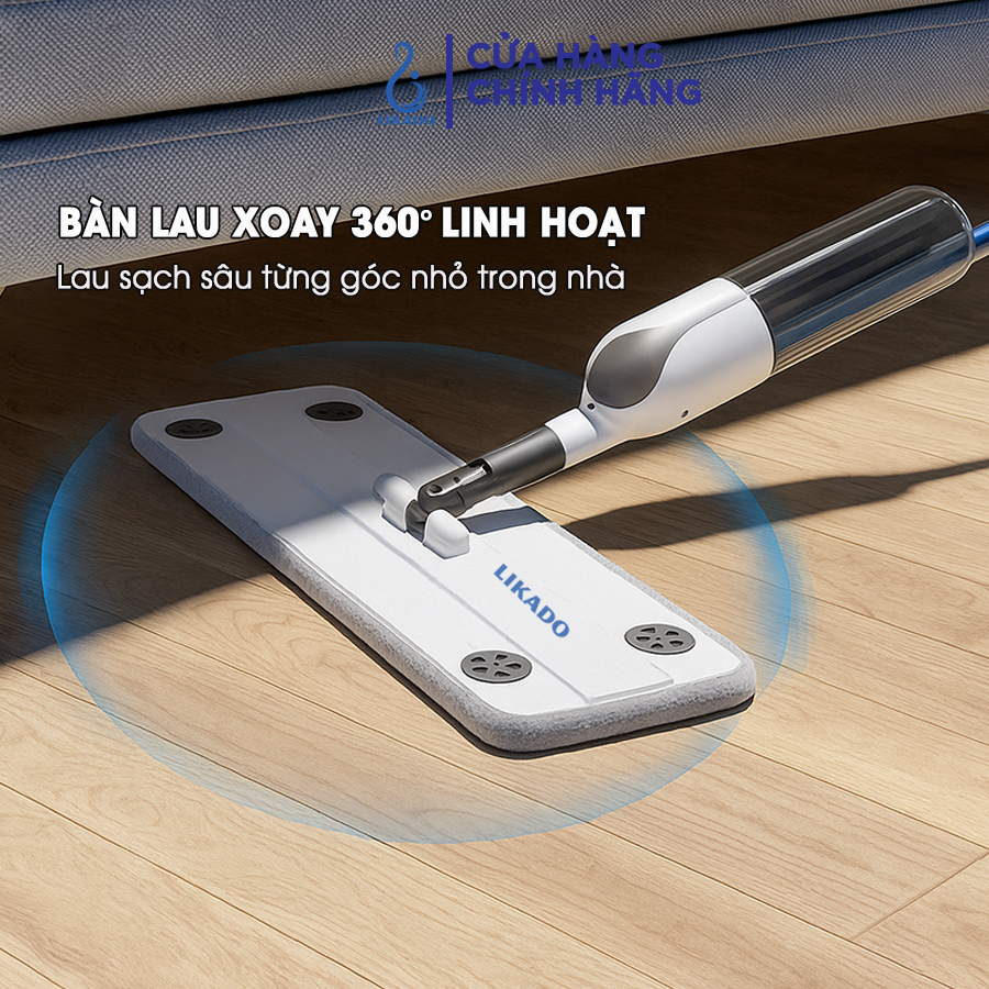 Cây lau nhà thông minh phun sương Likado (LKD-109)