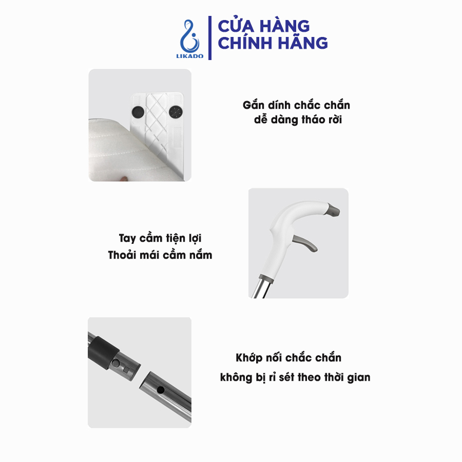 Cây lau nhà thông minh phun sương Likado (LKD-109)