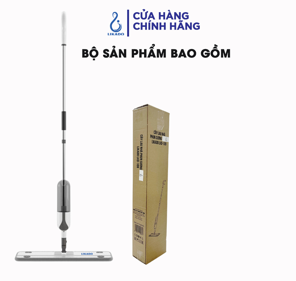 Cây lau nhà thông minh phun sương Likado (LKD-109)