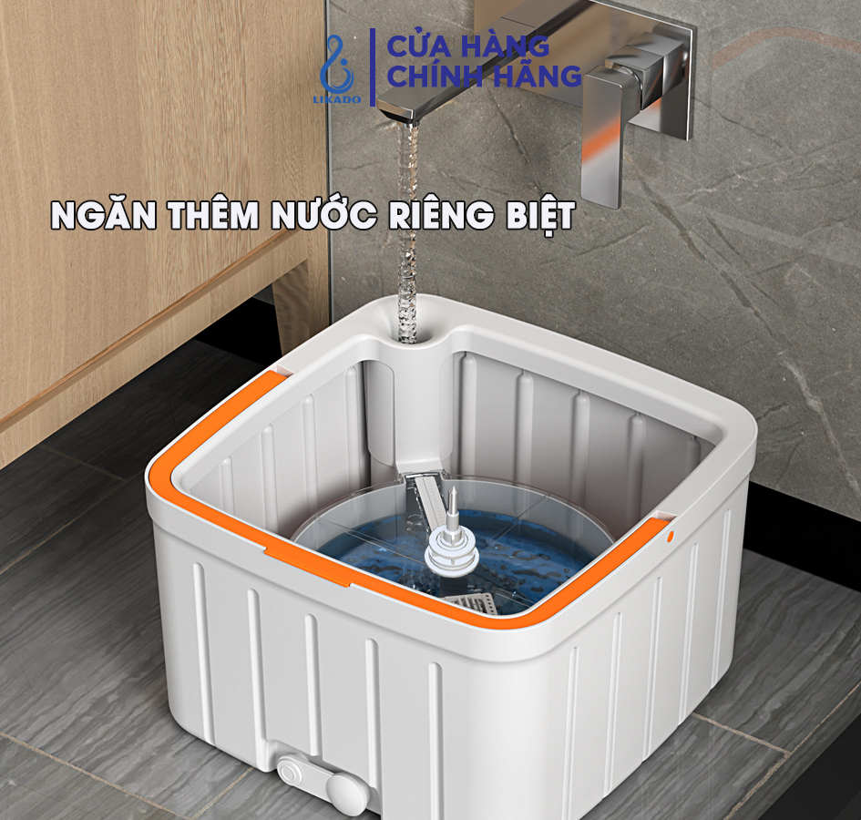 Cây lau nhà thông minh tách nước bẩn thông minh LKD -821