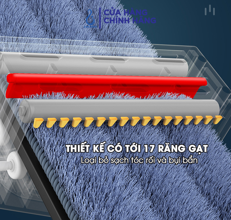 Cây lau nhà tự vắt thông minh Likado bản to 45cm LKD-45