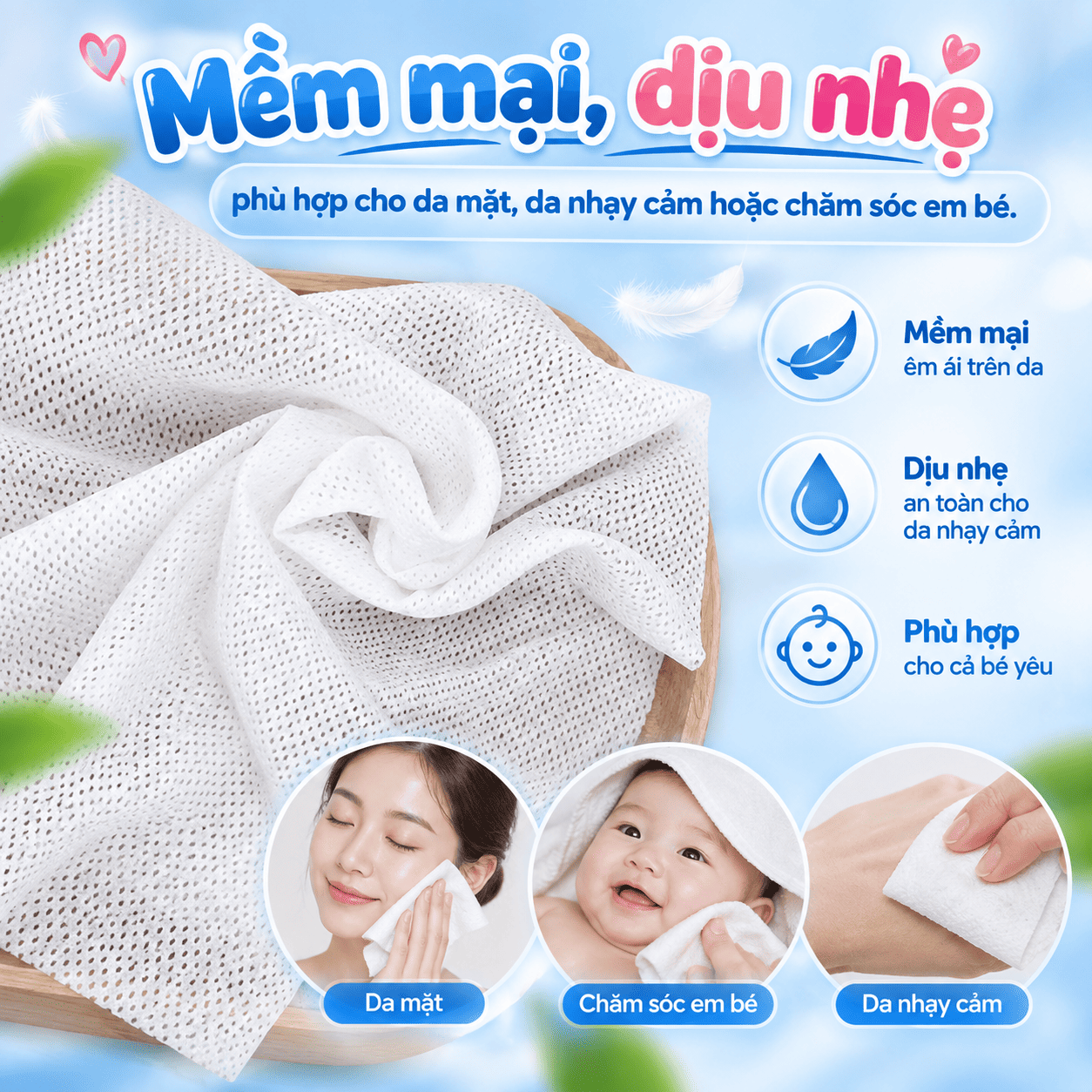 Khăn nén du lịch likado dạng ống 10 viên