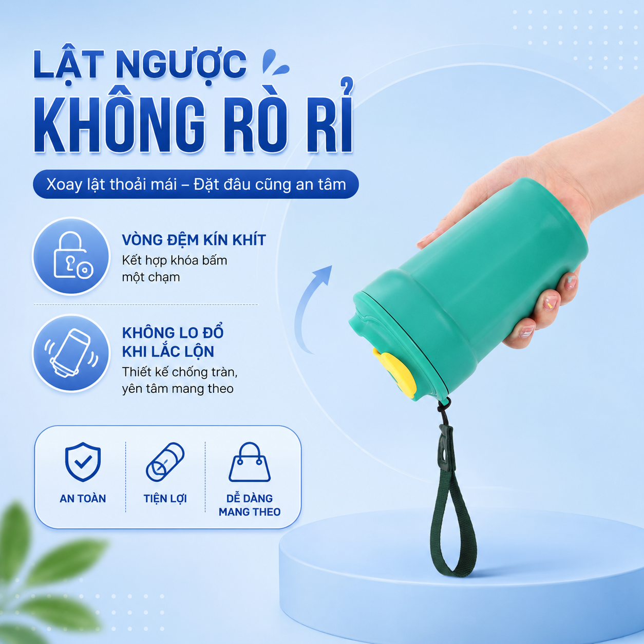 Cốc Giữ Nhiệt Likado thép không rỉ 304 dung tích 380ml/600ml