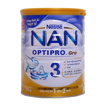 Sữa bột Nan Gro số 3 900g