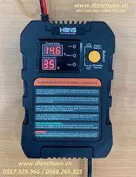 Video Test sạc bình ắc quy tự động Hans A01-0612 6V/12V 10A hàng chính hãng