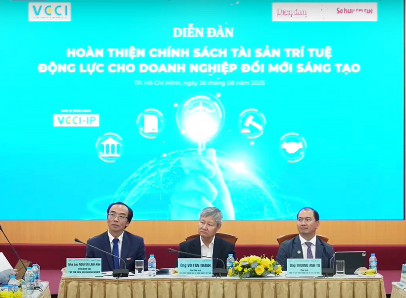 Diễn đàn: Hoàn thiện chính sách tài sản trí tuệ - động lực cho doanh nghiệp đổi mới sáng tạo