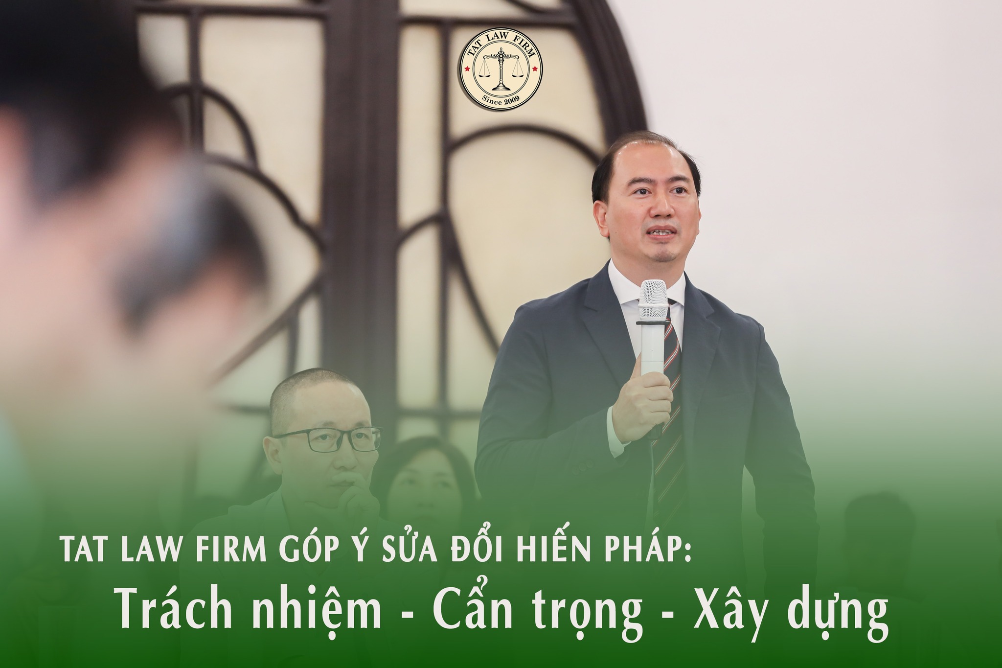Luật sư góp ý Hiến pháp: Trách nhiệm và khát vọng chung tay xây dựng Hiến pháp vì tương lai đất nước