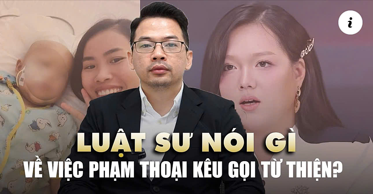 Luật sư: Phạm Thoại phải có trách nhiệm công khai số tiền quyên góp cho bé Bắp