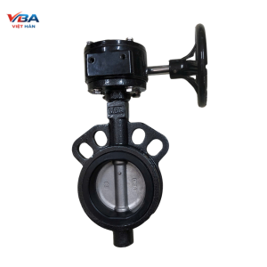 Van Bướm Tay Quay thân Gang Cánh Inox Giá Tốt