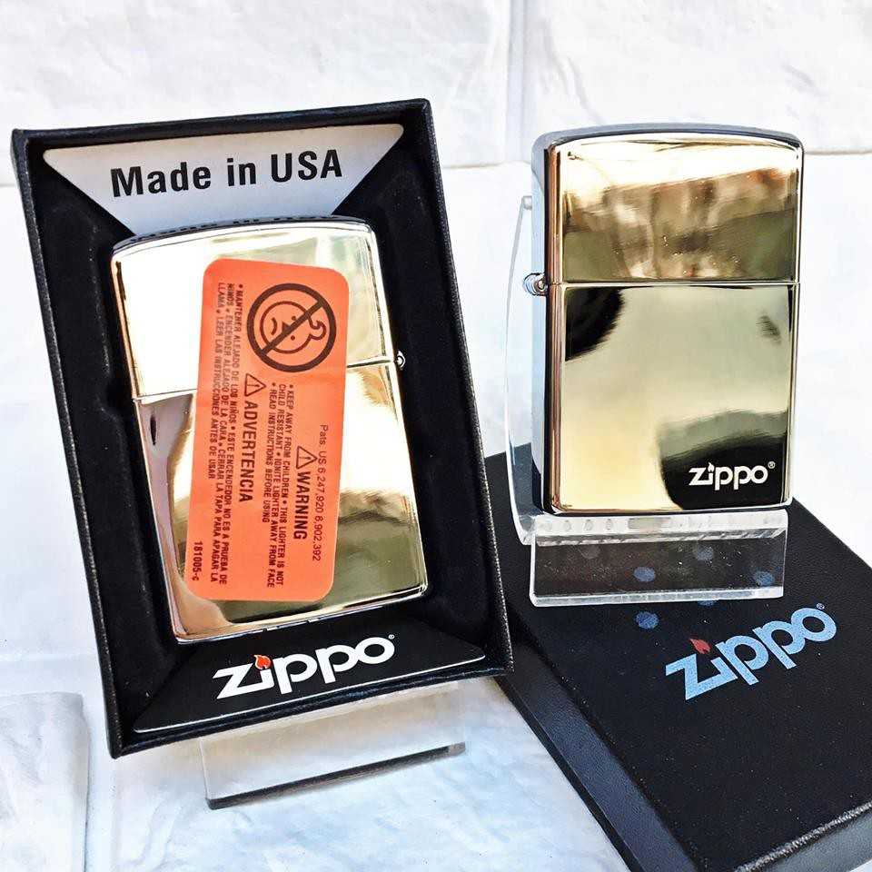 Zippo chính hãng Mỹ hiện giờ đã không có tem đỏ có đúng không?