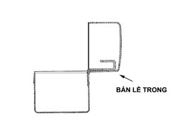 bản lề trong của zippo