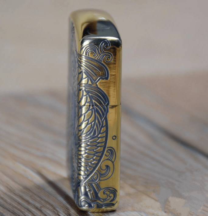 bật lửa zippo cá chép nhật