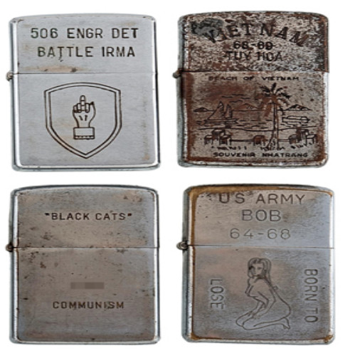 zippo chiến tranh lính mỹ