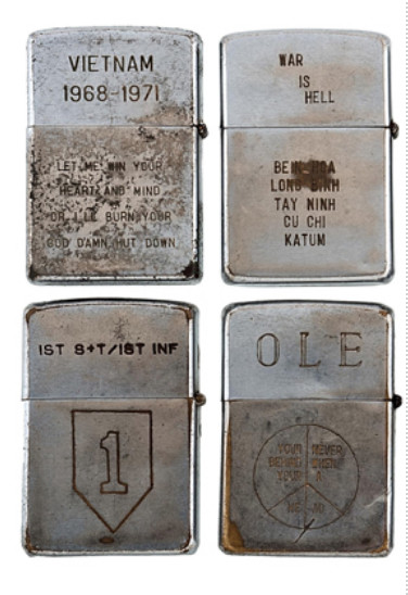 zippo chiến tranh lính mỹ -0