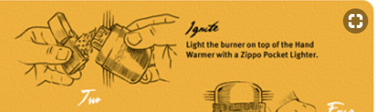 sử dụng ZIPPO HAND WARMER 4