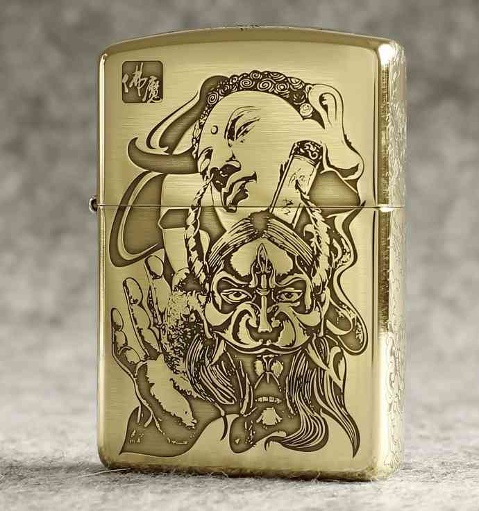 zippo phật thiện ác