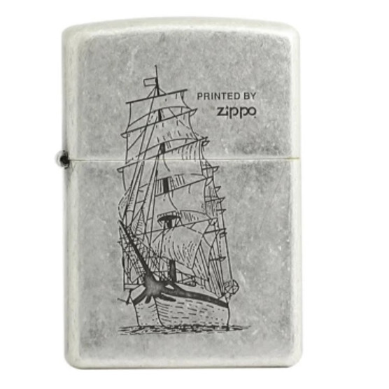 zippo thuyền bạc thuận buồm