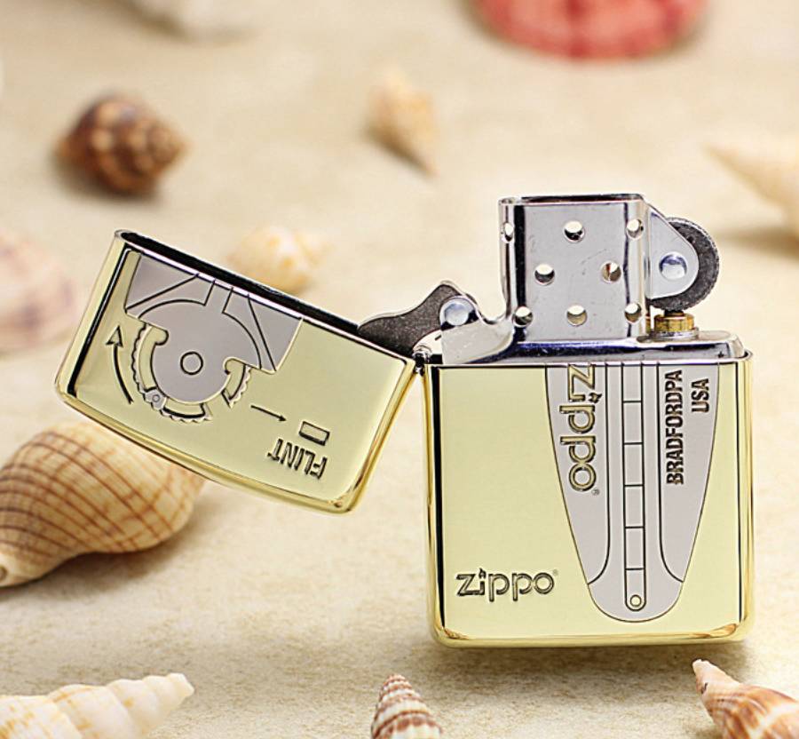 bật lửa zippo dập nổi vỉ đá