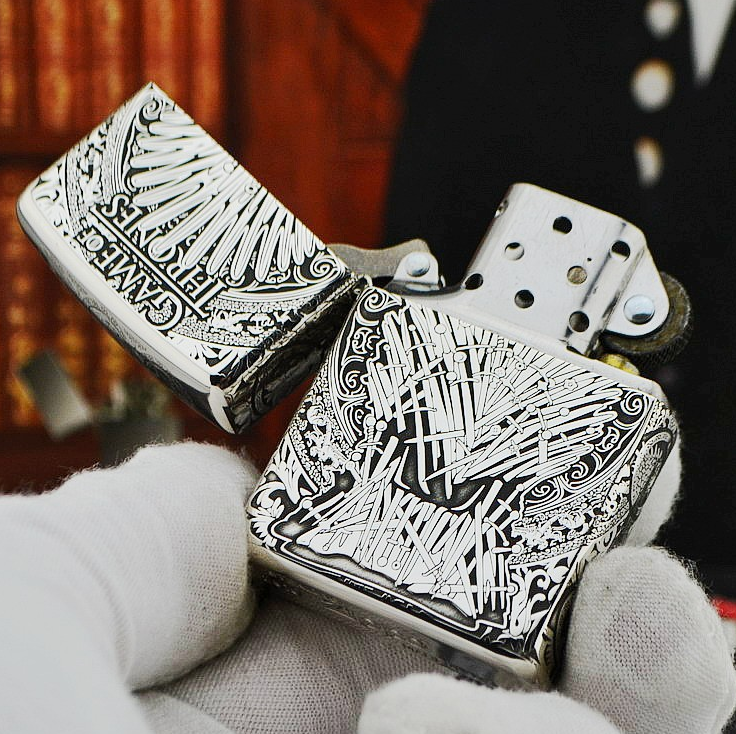 Zippo Sterling Silver Game of Thrones