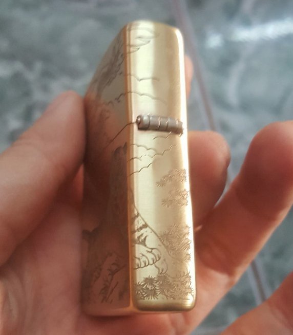 Zippo ngoạ hổ tàng long 4 mặt