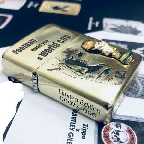 Zippo world cup 2018 giới hạn 1000 con chính hãng Mỹ - 39