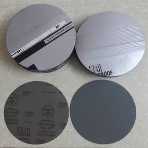 Giấy nhám tròn D200mm Fujistar Sankyo 8", hình ảnh thực tế