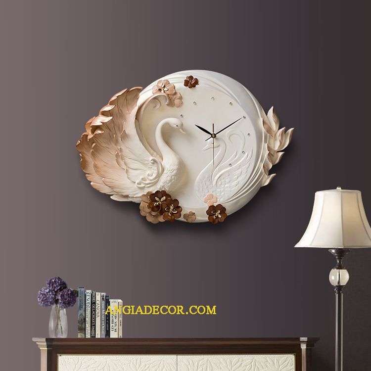 đồng hồ gỗ treo tường giá rẻ