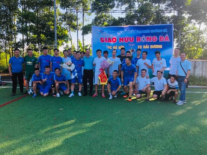 GIAO LƯU BÓNG ĐÁ GIỮA FC HÀ NỘI VÀ FC HẢI DƯƠNG